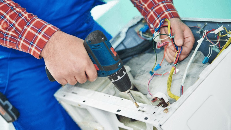 Sapanca Goodman Goodman çamaşır makinesi kart tamiri – Su almama arızası orijinal parça ile giderildi. - Teknik servis örneği
