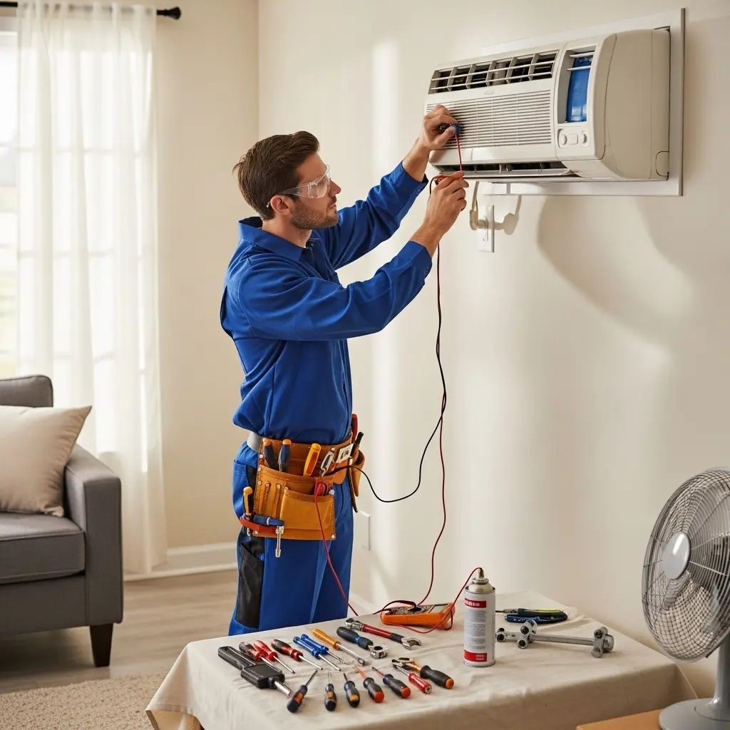 Sapanca Goodman Goodman klima gaz dolumu ve bakım – Enerji verimliliği artırıldı. - Teknik servis örneği